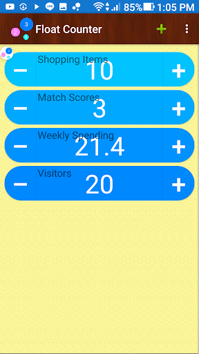 Floating Counter Screen 2