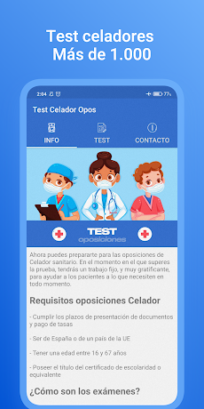 Test Celador Sanitario Oposのおすすめ画像3