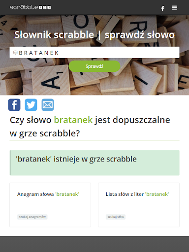 Scrabble123 pomoc Screen 3