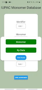 IUPAC Monomer Database