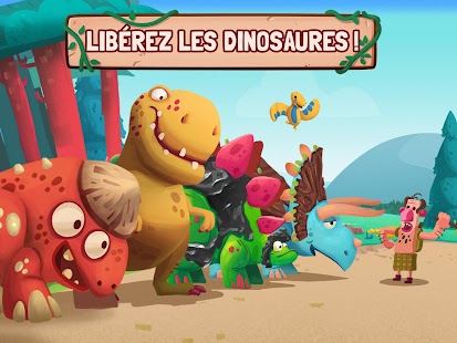 Dino Bash: Dinosaure tower Capture d'écran