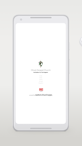Android application Olivet Connect screenshort