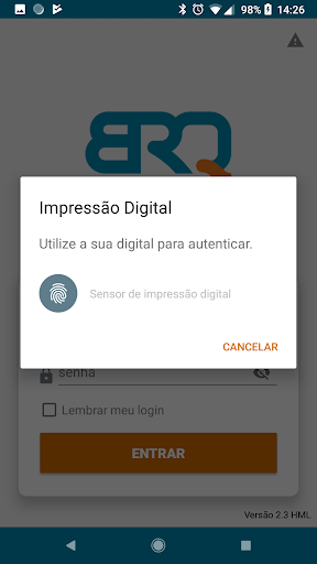 Android application Portal BRQ screenshort