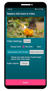 Replace Add Audio to Video 3.7 APK screenshots 17