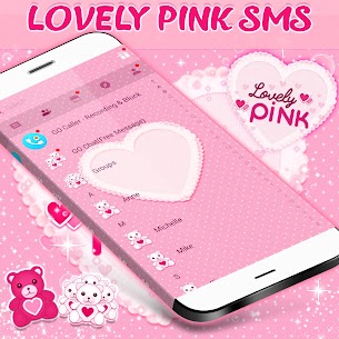 Pink SMS Themes For PC installation