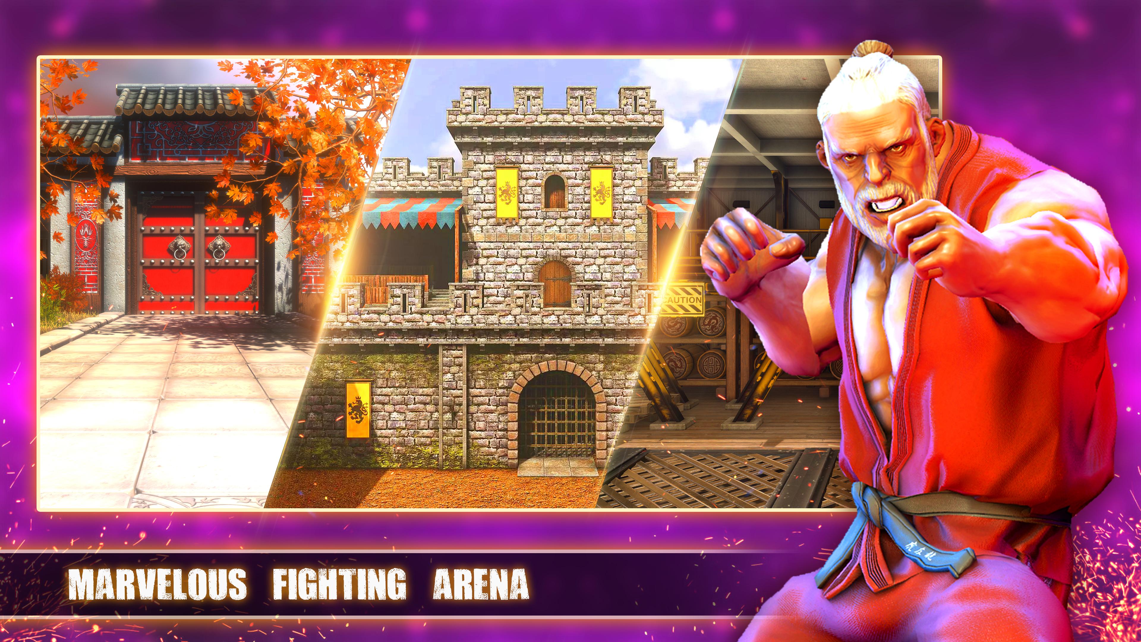 Android application Deadly Fight : Classic Arcade Fighting Game screenshort