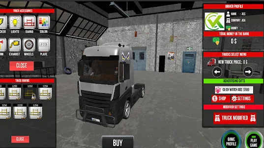 NN Truck Simulator Games