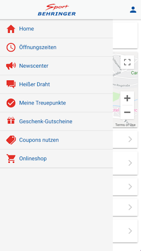 Android application Sport Behringer screenshort