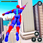 Cover Image of डाउनलोड स्पाइडर रोप हीरो: रोबोट गेम्स 1.0.21 APK
