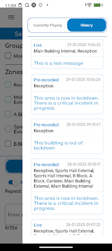 Audiebant Urgent Announcements