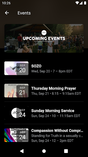 Inheritance Church Screen 2