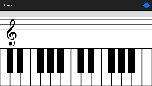 Android application BH Piano screenshort