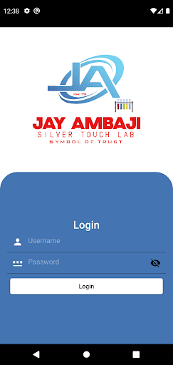 Android application Admin Ambaji Touch screenshort