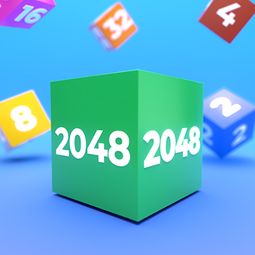 Cube Rails 3D: 2048 Blast