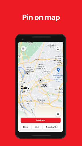 Android application Farid Egypt TAXI: Book a Car! screenshort