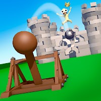 Катапульта 3D: Разрушь Замок
