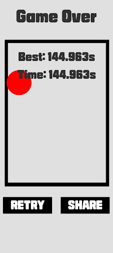 Android application Stop - Don't touch the line screenshort