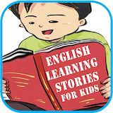 English learning kids stories icon