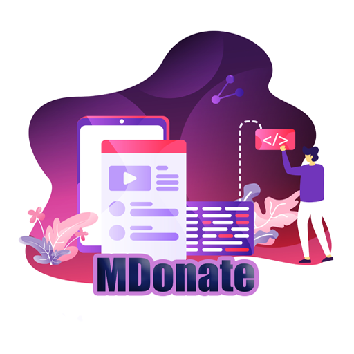 MDonate logo