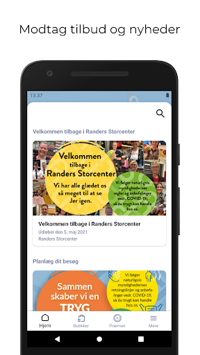Android application Randers Storcenter screenshort
