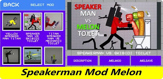 Speakerman Mod for Melon