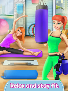 Fitness Girl Gym: Yoga Workout  screenshots 9