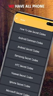 All Mobile Secret Code Screenshot