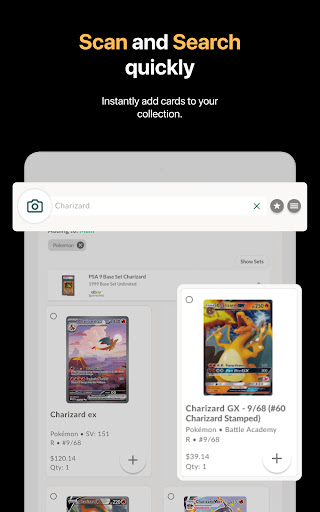 Screenshot of Collectr - TCG Collector App