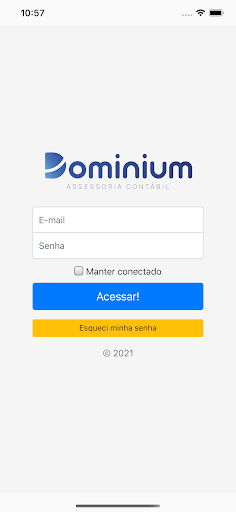 Android application Dominium Assessoria Contábil screenshort