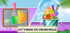 カラフルなアイスクリームロールメーカー：デザート料理の楽しさのおすすめ画像1