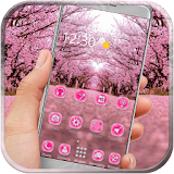 Romantic sakura launcher theme icon