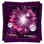 Cover Image of 下载 Neon Flowers Live Wallpaper  APK