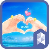 Love You Couple of trips Summer ocean Multi theme icon