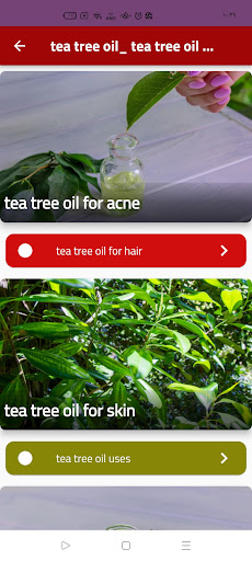 tea tree oilFor hair and skin