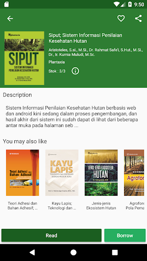 Android application PERPUS SMP NI 16 YOGYAKARTA screenshort