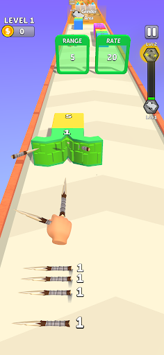 Android application Blade Tosser screenshort