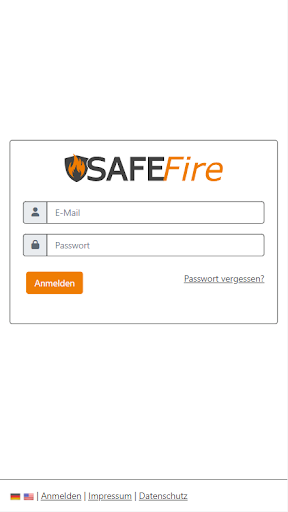 Android application SAFE FIRE screenshort