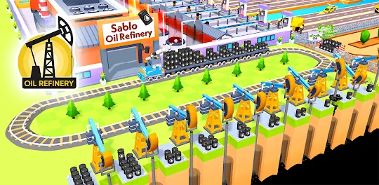 Oil Mining 3D - Petrol Factory