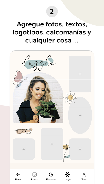 Captura de Pantalla 3 Puzzle Template for Instagram android