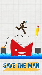 Draw Two Save Mod Apk Download | Save the man (Unlimited Money) 1