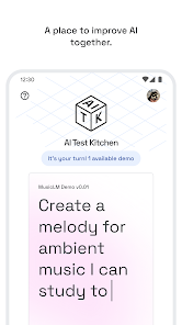 AI Test Kitchen 1.0 APK + Mod (Unlimited money) إلى عن على ذكري المظهر
