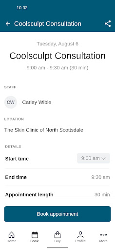 The Skin Clinic N. Scottsdale Screen 3