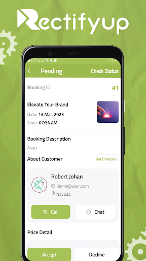 Rectify - Provider Screen 3