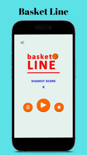 Android application basket line screenshort