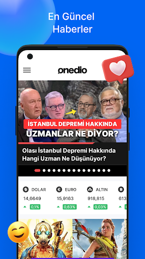 Onedio – Content, News, Test Screen 2