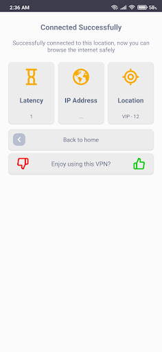 CROWN VPN Screen 2