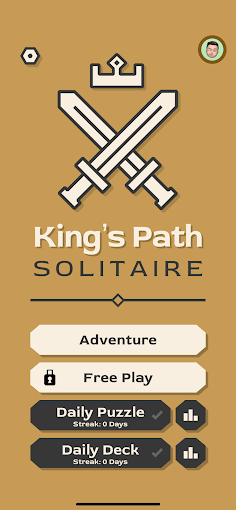 King's Path Solitaire - Screenshot 1