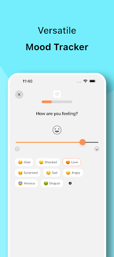 Screenshot of Mood Tracker & Reflect - Luci