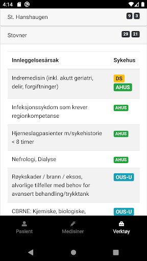 Prehospital Assistent Screen 3