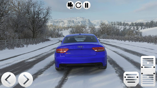 Highway Audi RS5 Simulator 5 APK screenshots 7